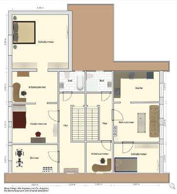 Grundriss Dachgeschoss