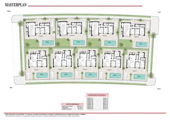 Bungalow Style Villas with Pools in Condado de Alhama