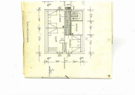 Grundriss Dachgeschoss