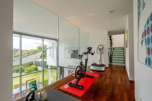 Fitness-Platz im Obergeschoss