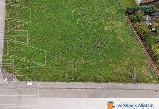 Drohnenaufnahme Grundstück