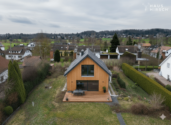 Beispiel Bebauung Rückansicht