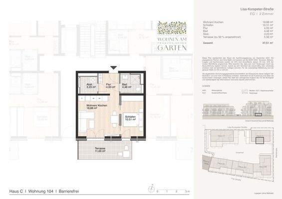 Haus C  _  Wohnung 104  _  Barrierefrei