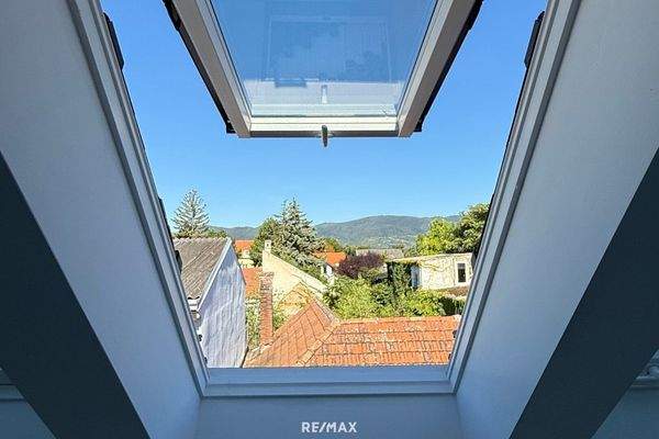 Blick aus dem Fenster