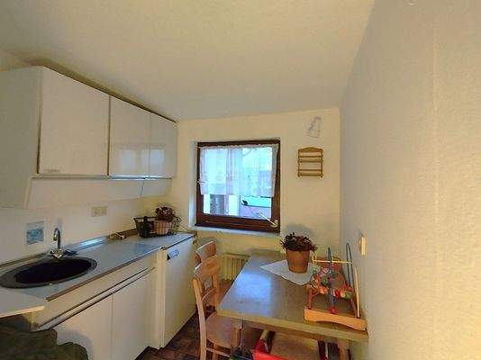 Küche in der Einliegerwohnung