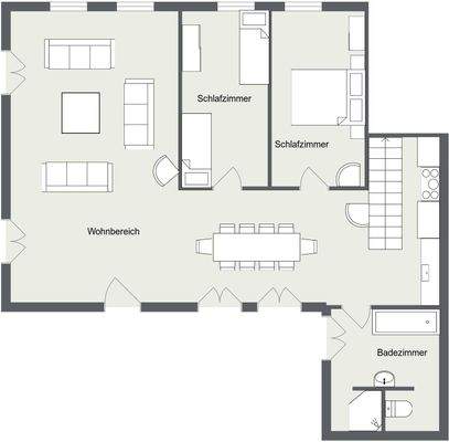 Grundriss Erdgeschoss