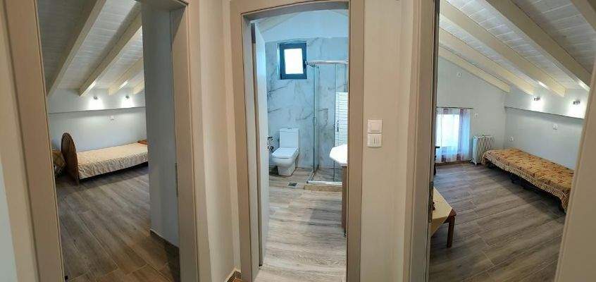 Kreta, Drapanias: Neubauhaus inmitten von Olivenhainen in Strandnähe zu verkaufen