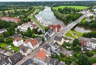 Wo die Weser eine Kurve macht