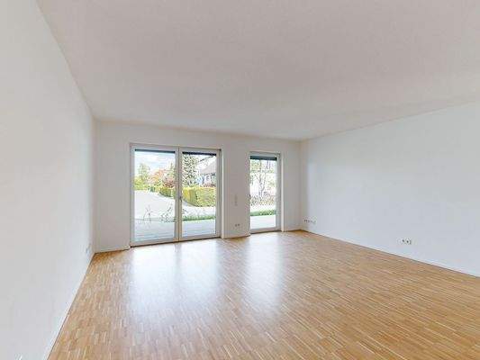 Wohn- und Essbereich (Musterwohnung)