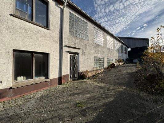 Eingang Gewerbehalle