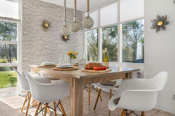 Essbereich, Blick Golfplatz