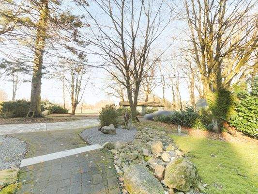 Blick aus der Haustür