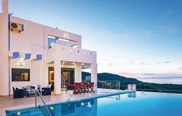 Milatos: Erstaunliche Villa mit Blick auf das Meer auf Kreta zu verkaufen