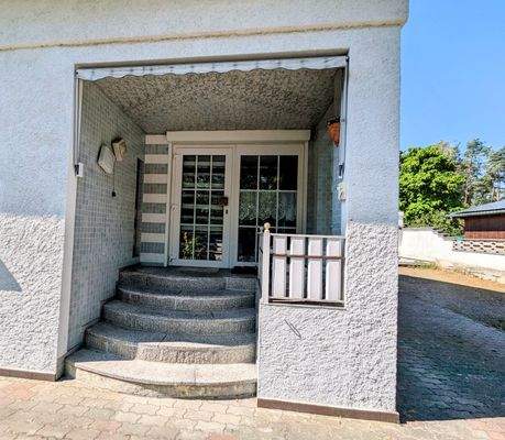 Terrasse zum Essbereich