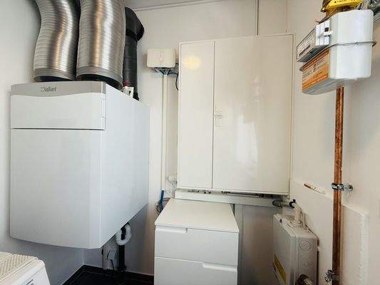 zentrale Lüftungsanlage mit Wärmerückgewinnung