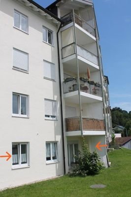 Wohnung im 2. Untergeschoss mit Terrasse