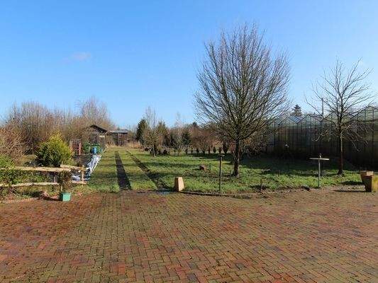 Aussenbereich Gartenbaubetrieb