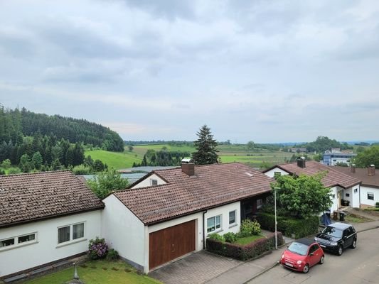 Aussicht vom Balkon