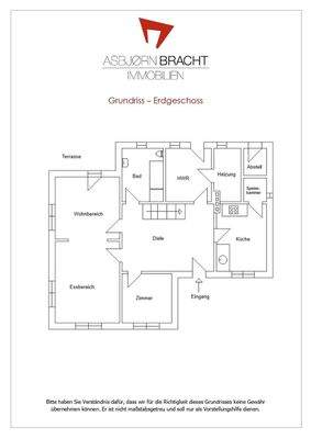 Grundriss EG ohne Gewähr - nicht maßstabsgetreu