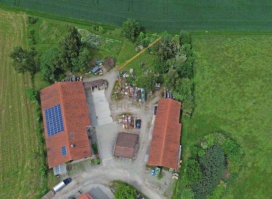 Gelände aus Vogelperspektive