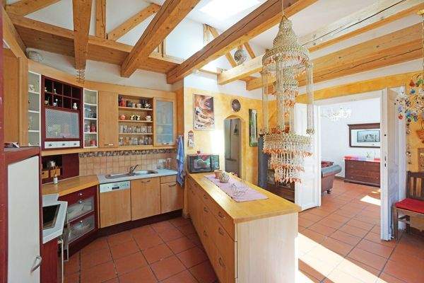 Küche Richtung Wohnzimmer