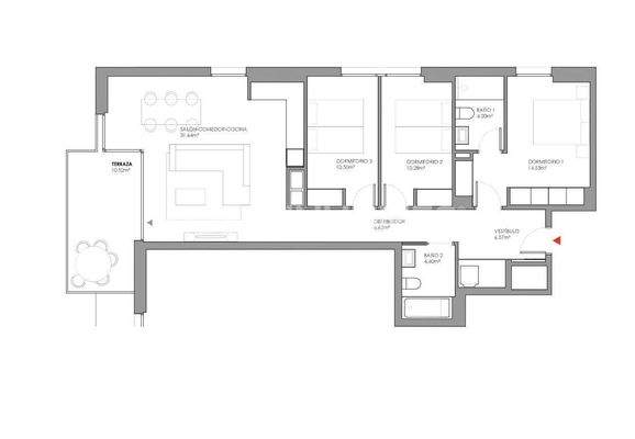 Beachfront Flats with Community Pool in Cubelles Barcelona