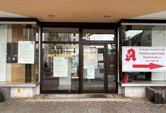 Aktueller Eingangsbereich