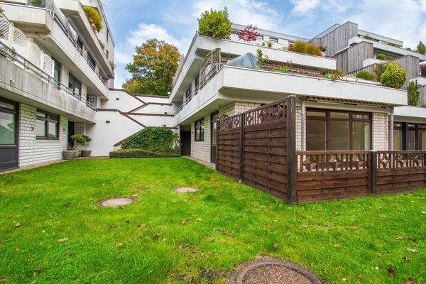 Treppenniedergang zur Wohnung