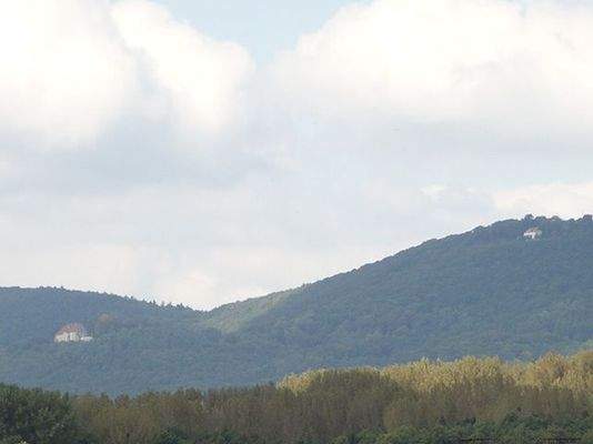 Blick auf die Burgen