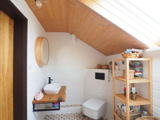 Tageslichtbad im Obergeschoss