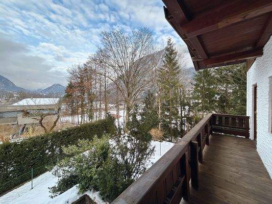 großzügiger Balkon