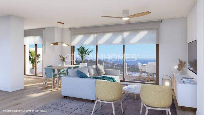 Stylish Townhouses in a Complex with Pool in Alicante La Nucia