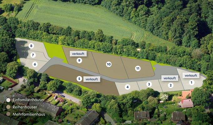 Übersicht Baugrundstücke