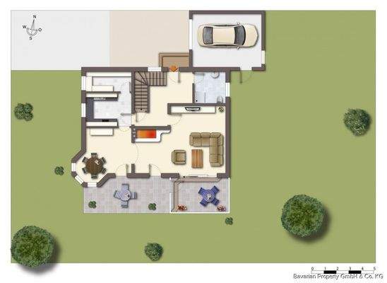 Erdgeschoss (Gestaltungsbeispiel)