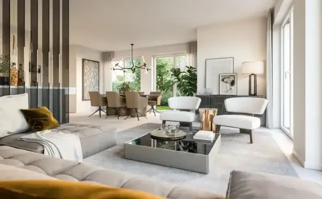 Wohnzimmer / Esszimmer 