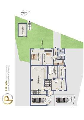 Grundriss Erdgeschoss nicht maßstabsgerecht