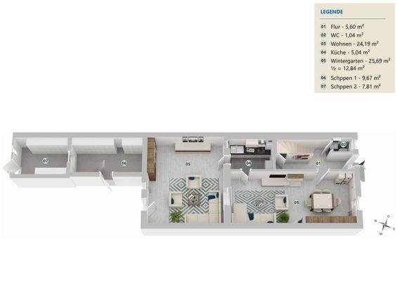 Grundriss Erdgeschoss