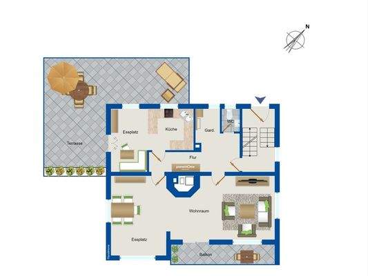 Grundriss Erdgeschoss