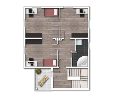 Grundriss Obergeschoss