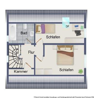Grundriss DG