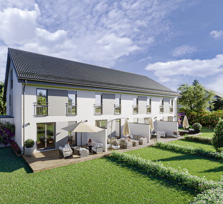 Beispielhafte Visualisierungen BV St.-Anton-Siedlung_Gartenansicht