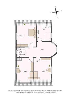 Grundriss Obergeschoss