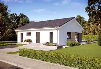 DAN-WOOD Bungalow Perfect-86 Eingangseite