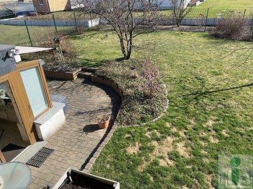 Blick auf Wintergartenausgang