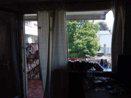 Ansicht Balkonausgang