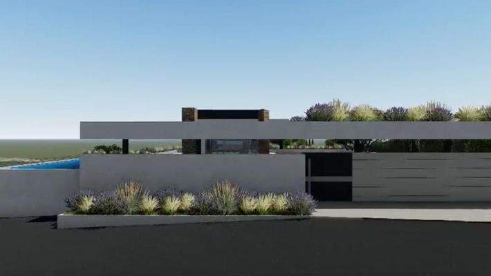 Kreta, Agios Onoufrios: Neubau-Projekt! Luxusvilla mit spektakulärem Meerblick zu verkaufen