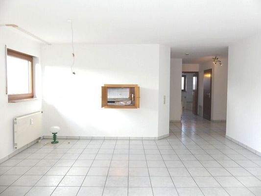 Herzstück der Wohnung: Wohn-/Essbereich