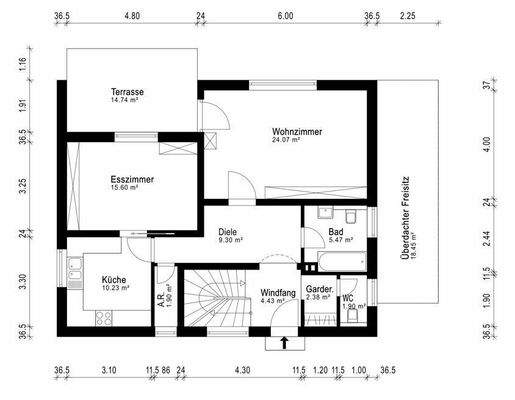 Grundriss Erdgeschoss