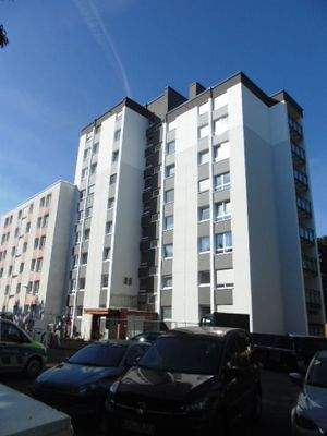 Hausansicht - komplett sanierte Fassade