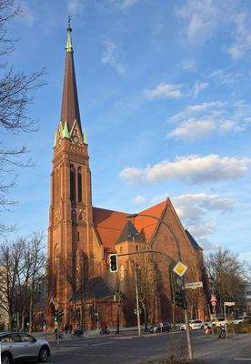 Heilandskirche im Umfeld